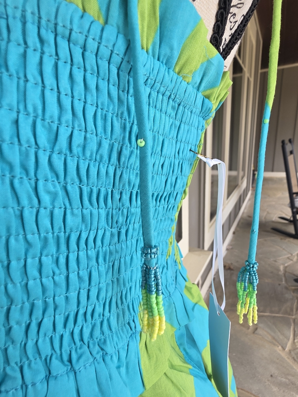 Resort Ready! Smocked Summer Midi Dress-NWT - Picture 15 of 16